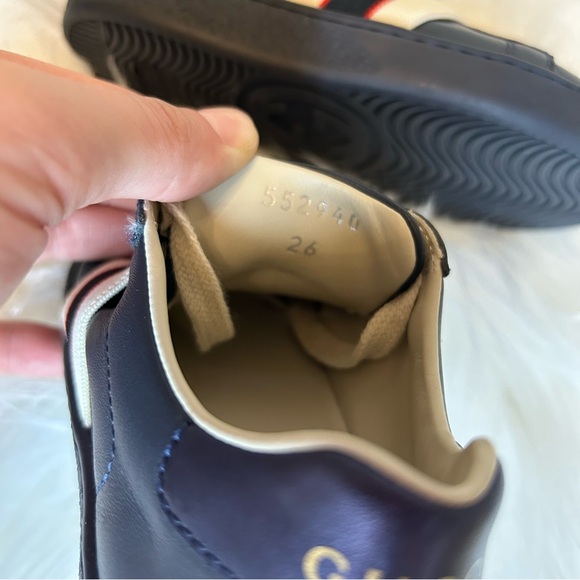 Gucci Kids ACE Sneakers Size 26 US 10 - Picture 6 of 13